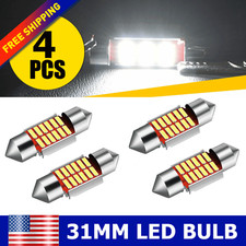 AUXITO C5W 31MM CANBUS 4X Festoon DE3175 LED Map Dome Interior Light Bulbs 6000K picture