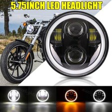2024 Newest 5.75'' 5-3/4 inch LED High Low Beam Headlight For Motorcycle Bike picture