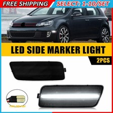 2-20 For 2010 2011 2012 2013 2014 Volkswagen MK6 GTI Side Marker Light LED White picture