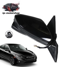 11Pin Right Side Mirror Power Fold Heated Camera For 2016-2021 Honda Civic Sedan picture
