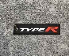 Honda Type R Custom Keychain Tag / TypeR / FL5 / FK8 / Civic / Integra picture