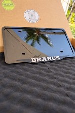 Brabus mercedes German Tuning Inspired Acrylic Plate Frame -Handmade Made In Usa picture