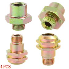 4PCS 5/8-18UNF Transmission Oil Cooler Line Connector Adapter Radiator Fitting picture
