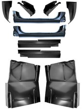 1973-87 Chevy & GMC C/K Pickup Rocker Panel Cab Corner & Floor Pan & Mount Set picture