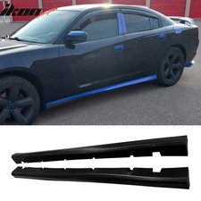 Fits 11-23 Dodge Charger GT R/T Scat Pack Side Skirts SRT Style Rocker Panel 2PC picture