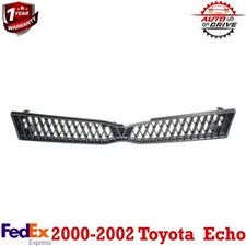 Grille For 2000-2002 Toyota Echo Textured Black Plastic picture
