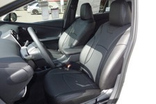 Clazzio PVC Synthetic Leather Black Seat Covers for 2012-2017 Toyota Camry L LE picture