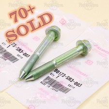 TWO 90173-SR3-003 Genuine Honda Acura Rear Shock Absorber Suspension Bolts 10x80 picture