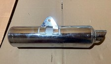 Chrome S&T Hyosung GT250 silencer picture
