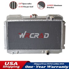 3ROW Aluminium Radiator For 1983 1984 1985 1986 Nissan Datsun 720 Pickup 2.4L MT picture
