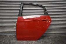 *SCRATCH 2013 - 2017 Hyundai Elantra Driver LH Tropic Red Rear Power Door Shell picture