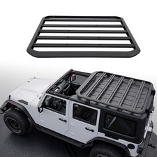 Aluminum Half Roof Rack For 2007-2018 Jeep Wrangler JK 2/4 Door picture