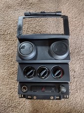 2007-2010 Jeep Wrangler JK Center Dash Bezel Manual Windows HVAC Hazards Vents picture