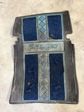 Vintage 60’s 70’s 80’s Plasticolor Ford Ranger Blue Rubber Floor Mat picture