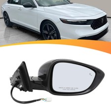 Door Mirror Fits Accord Hybrid Sport 2023- 2024 with BSD, Blind Spot Right Side picture