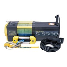 Superwinch S5500SR 5500lb 12V DC Winch with Synthetic Rope Yellow - 1455201 picture