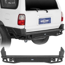 Fit 1996-2002 Toyota 4Runner Steel Tubular Rear Back Bumper w/ 2x LED Lights picture