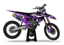 KTM Motocross Graphics Kit Dirt Bike Decals SX SX-F XC XC-F EXC - Walk Purple picture