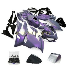 Chameleon Gray Dazz Pearl Purple Fairing +TANK For Kawasaki Ninja 400 2018-2023 picture