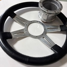 Lecarra 36cm Steering Wheel Moto Lita Boss Vintage picture