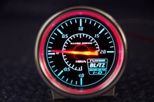 BLITZ Racing Meter i-D Black Boost Gauge 60mm Illuminated (Backlit) JDM Used picture