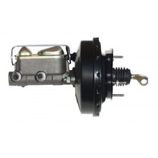1967-69 Ford Mustang 9 in Power Booster and Master Cylinder disc/drum auto trans picture
