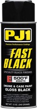 PJ1 Fast Black Engine/Case Paint Gloss Black Aerosol picture