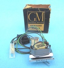 1964-65 Pontiac GTO, Lemans Rear Speaker Switch & Bezel - New Old Stock picture