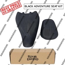 Black Adventure Rider & Passenger Seat Fit For Royal Enfield New Himalayan 450 picture