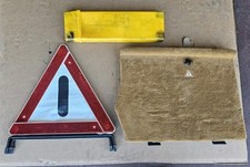 Mercedes R107 W113 W109 Euro Foldable Emergency Warning Triangle Warndreieck picture
