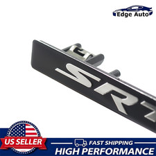 3D For 2015-2021 Charger SRT Dash Emblem Insert Nameplate Badge Chrome Black picture