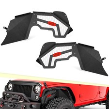 YZONA 2 x Front Inner Fender Liners For 2007-2018 Jeep Wrangler JK, Bolt On picture