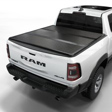 Hard Folding Truck Bed Tonneau Cover|Fits 09 - 26 Ram 1500 5' 7
