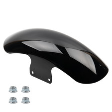 Hoprousa Fatboy Front Fender for 2018+ Harley Fatboy Black Short Stainless Steel picture
