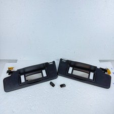 93-02 VW Golf Jetta Cabrio MK3 Left+Right Sun Visor Pair Set Black OEM 1H0857551 picture