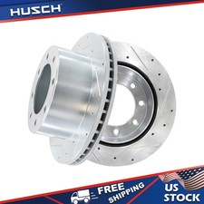 REAR 13.38'' Drilled Brake Rotors for 2005-2011 2012 Ford F-250 F-350 Super Duty picture
