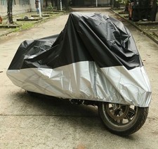 XXXXL Motorcycle Rain Cover For Harley Electra Glide Outdoor UV Protector picture