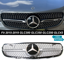 For Mercedes Benz X253 2015-2019 GLC300 GLC350 GLC250 GLC43AMG Diamonds Grille picture