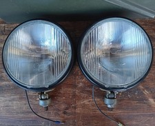 Pair, 2 CIBIE OSCAR 180 7” Driving Lights ~ Clean Matching Set ~ VW Baja Racing picture