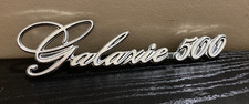 Vintage Ford Galaxie 500 Script Fender Emblem picture