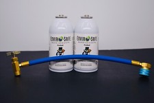 Proseal, Envirosafe Proseal, 2 cans (4oz, 113 grams) with 1234yf Brass Hose picture