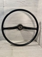 1962-1971 VW Volkswagen Beetle Bug Karmann Steering Wheel Black 311415651A picture