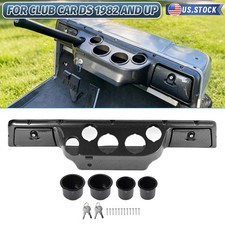 For Club Car DS 1982+ Golf Cart Carbon Fiber Style Dash Board Cover Assembly picture