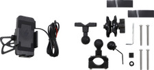 Ridepower RPPMMTLBKBW12 Phone Holder Ball Mount Wireless Charging Universal picture