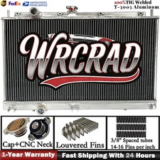 Full Aluminum Radiator Fit Mitsubishi Lancer Evo 4 5 6 IV/V/VI MT 1997-2000 1998 picture