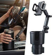 360° Universal Cup Holder Car Mount Cradle Cell Phone Drink Organizer Expander picture