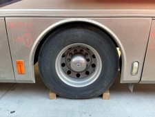 03 Fleetwood American Eagle QS Rv USED LH #7 Wheel Fender Flare Skirt Panel picture