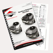 400000 440000 Engine Operating Maintenance Manual 20 Pages Print picture