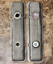 1971 - 72 Camaro Z28 Corvette LT-1 350 finned aluminum factory valve covers GM picture