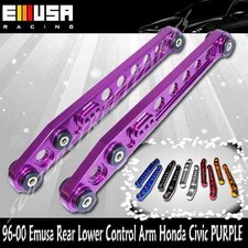 EMUSA Rear Lower Control Arms for 1996-2000 Honda Civic   PURPLE picture